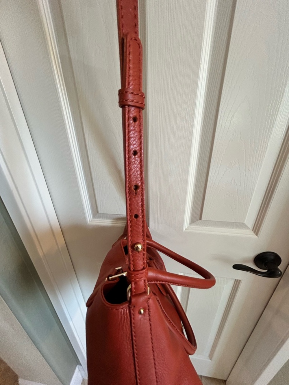 Cole Haan Burnt Orange Leather Tote 🍁🍊 - Picture 12 of 16